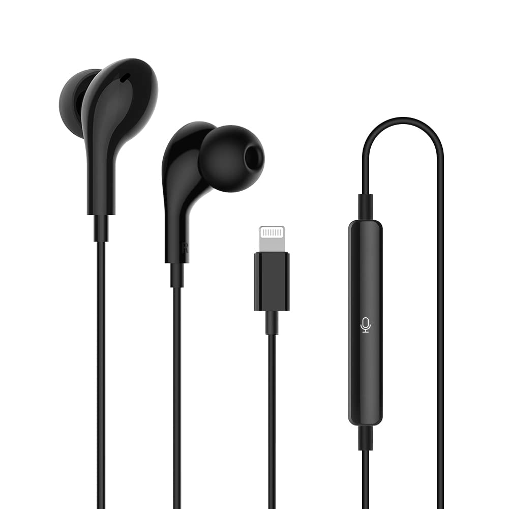 Amazon.co.jp: Laza-Vally MFi認証 iphone カナル型有線イヤホン 磁気