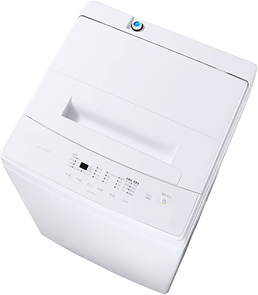 Amazon.co.jp: Iris Ohyama IAW-T503E-W Vertical Washing Machine