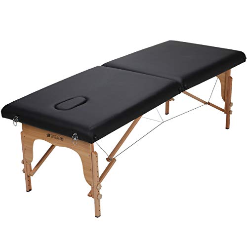 ワールドジェイビー 軽量折りたたみマッサージベッド 木製・有孔