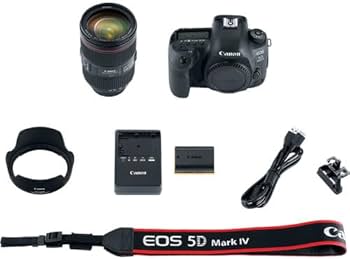 Amazon.com : Canon EOS 5D Mark IV DSLR Camera with 24-105mm & 75