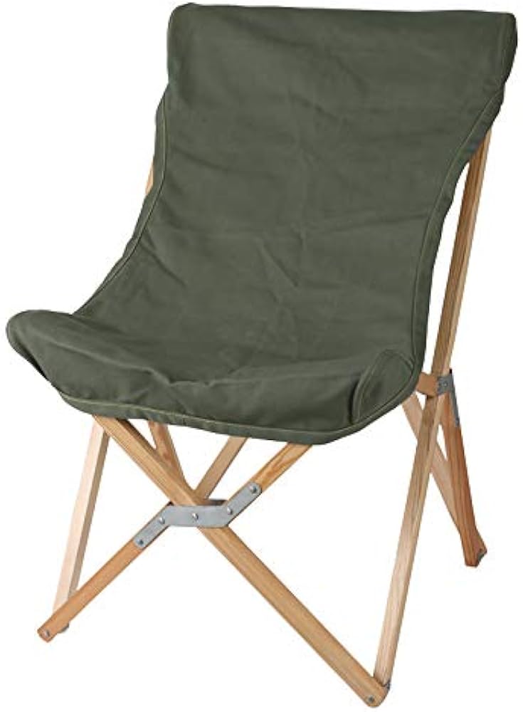 Amazon｜ダルトン(Dulton) 椅子 ウッデンビーチチェアー オリーブ 高さ