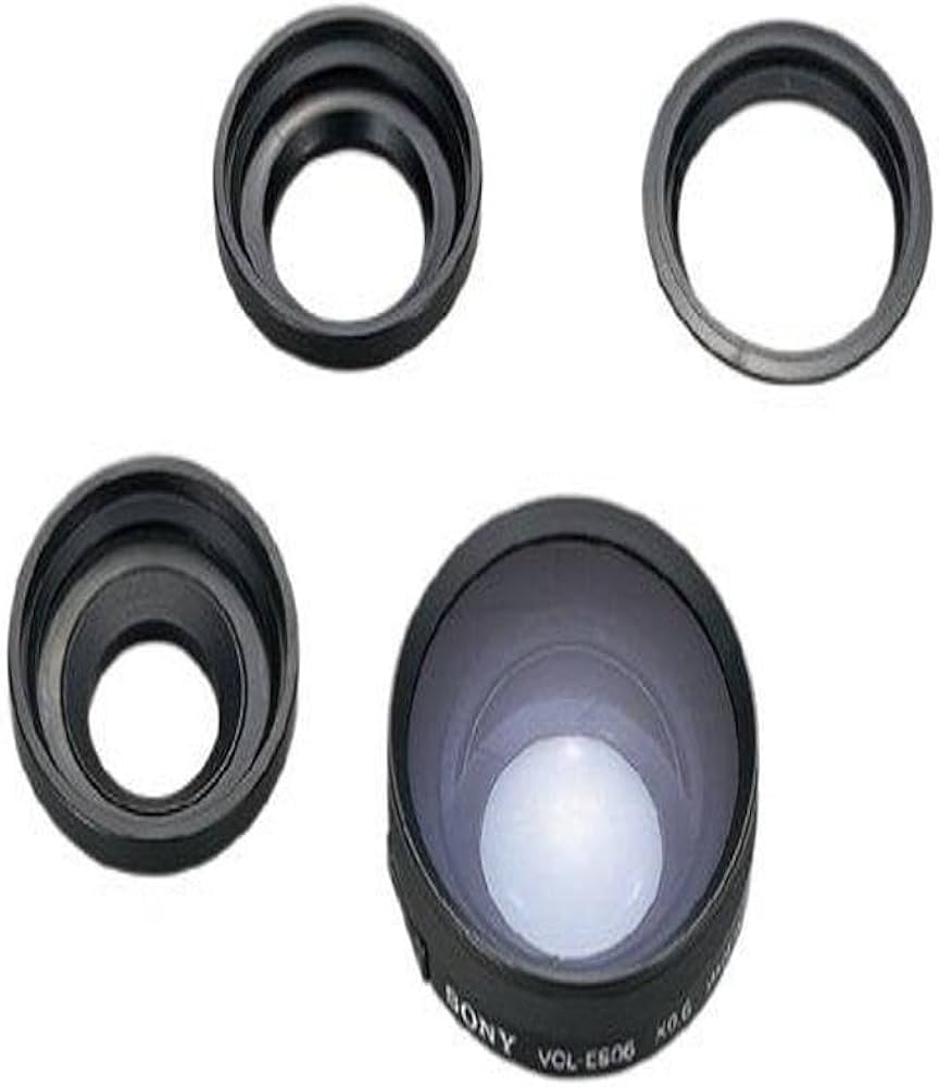 Amazon | Sony VCLES06A ワンタッチ望遠変換レンズ x0.6 37mmレンズ用