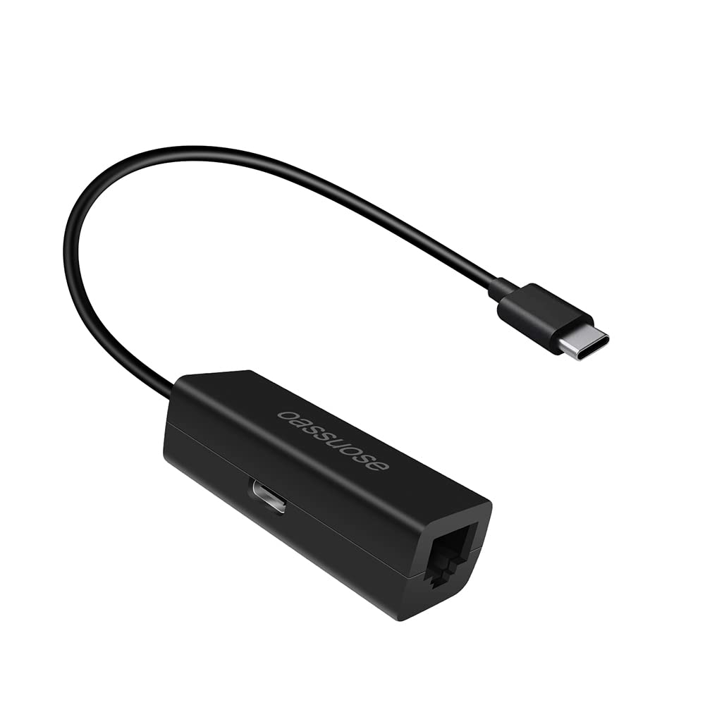 Amazon.co.jp: Oassuose USB C - RJ45イーサネットアダプター