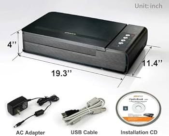 Amazon | Plustek OpticBook 4900 ブックスキャナー A4 本を傷めず