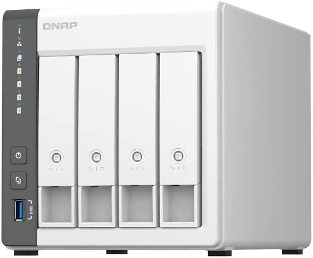 Amazon.co.jp: QNAP TS-433-4G-US 4ベイ NAS クアッドコアプロセッサ