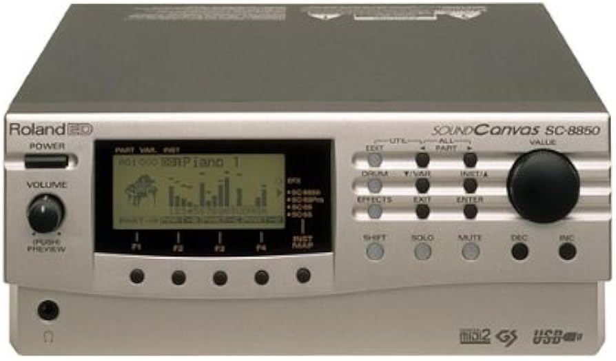 Amazon.co.jp: ROLAND ローランド SoundCanvas SC-8850 : 楽器・音響機器