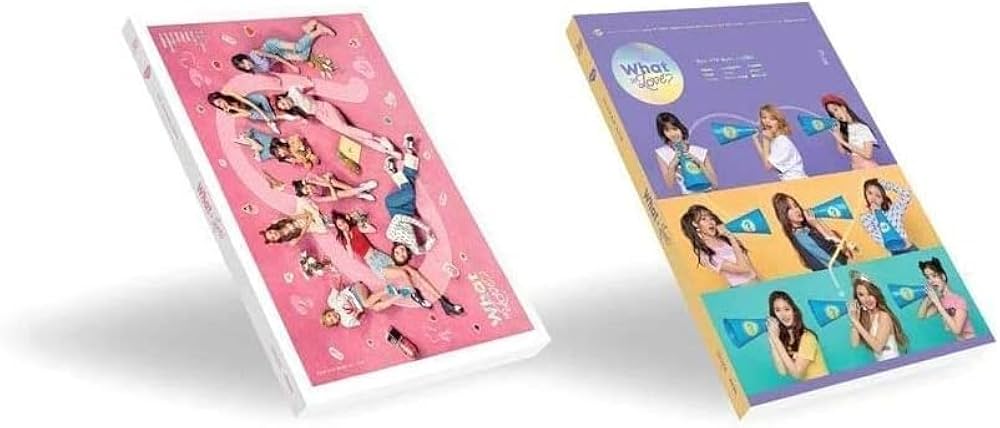 TWICE - TWICE [WHAT IS LOVE?] 5th Mini Album 2Ver SET+P.Book+Card+