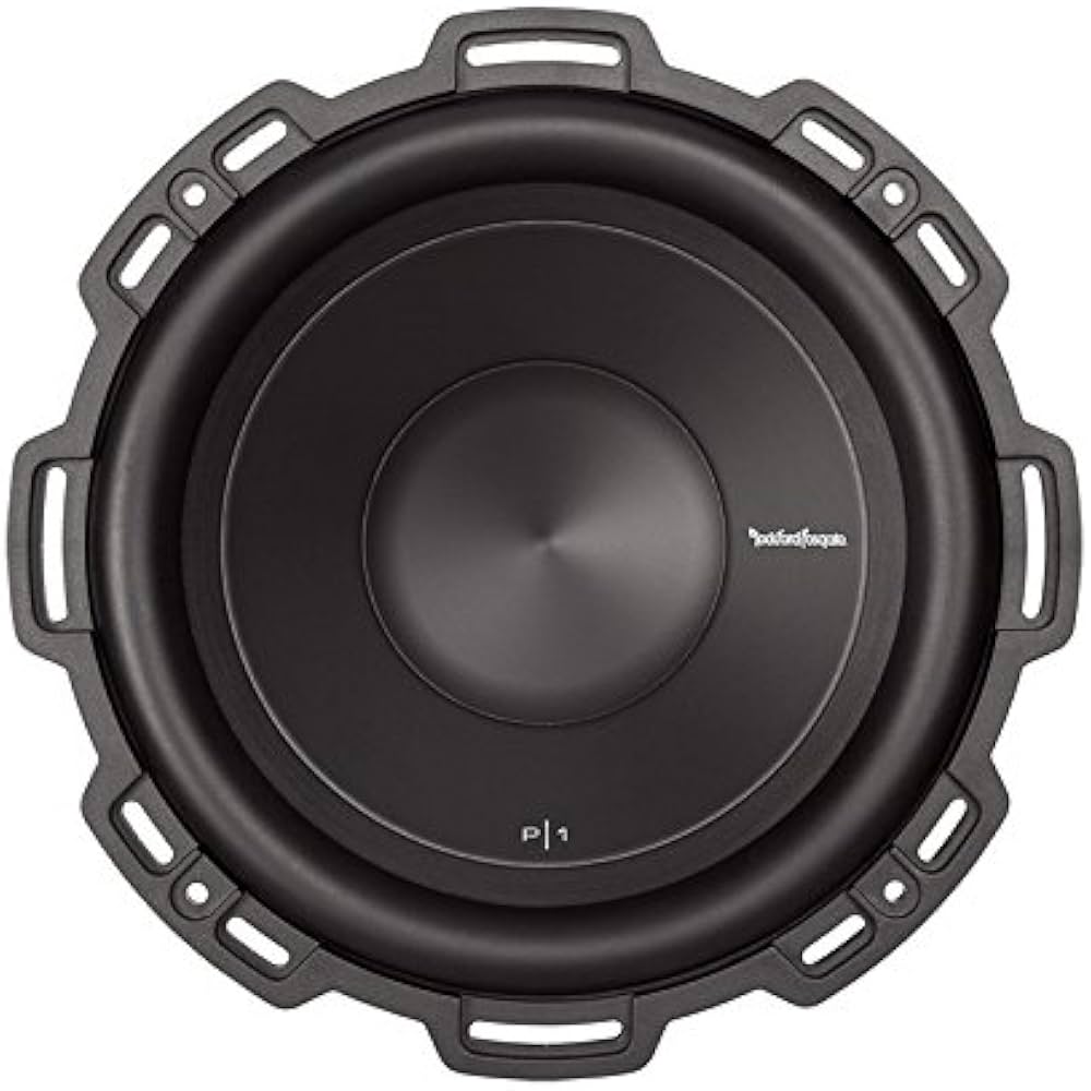 Amazon.co.jp: Rockford Fosgate Punch P1 P1S410 10インチ 150ワット