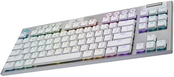 Amazon | Logitech G915 TKL White Tactile Tenkeyless Lightspeed