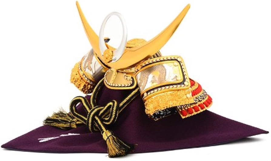 Amazon | 人形屋ホンポ 五月人形 端午の節句 久月 兜飾り 兜平飾り