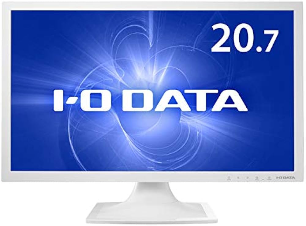 Amazon.co.jp: I-O DATA 20.7型液晶ディスプレイ ホワイト(スピーカー