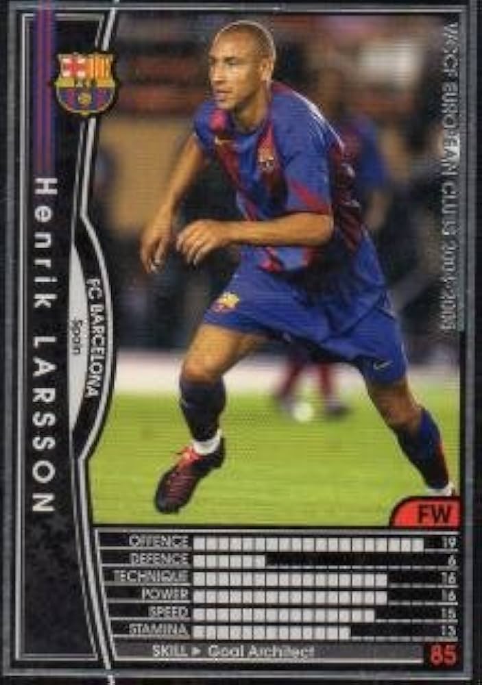 Amazon.co.jp: WCCF/04-05/FCバルセロナ/黒/191/ヘンリク