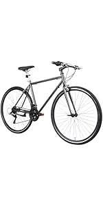 Amazon | 【最軽量モデル】自転車 クロスバイク XLEAT 21段変速 XC-009