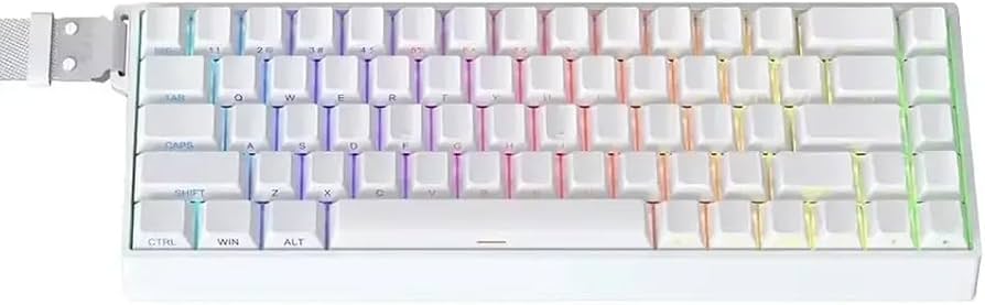 Amazon.com: APOJHGF IYX MU68 Pro RGB Mechanical Keyboard Magnetic