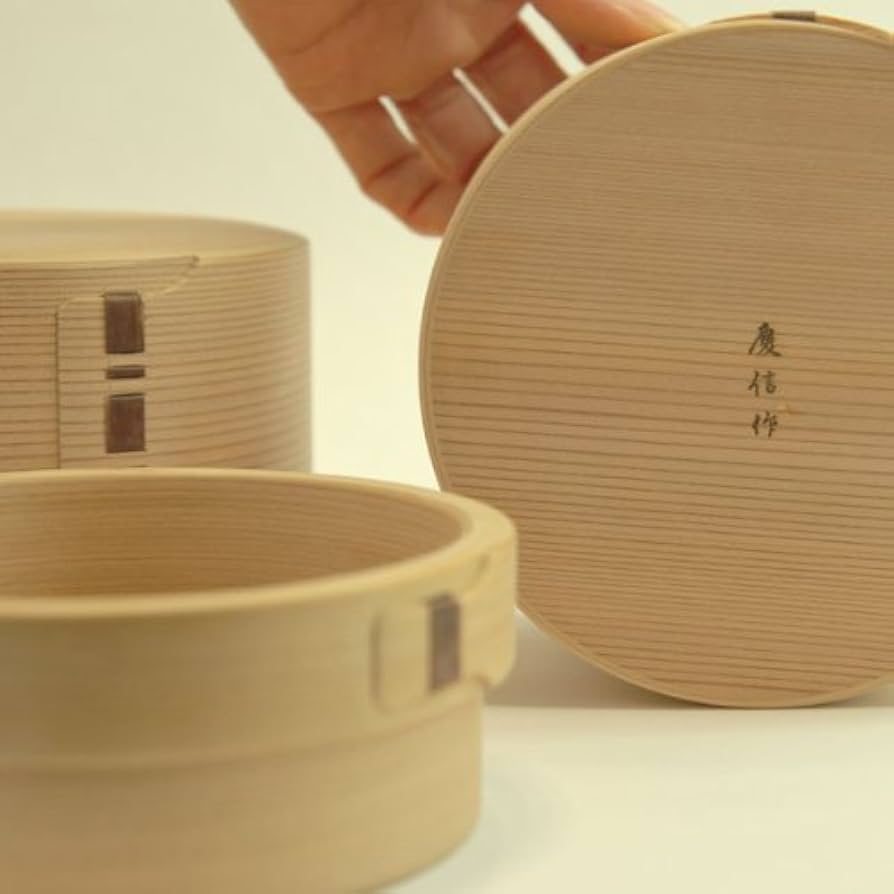 Amazon | 【柴田慶信商店】 曲げわっぱきこり弁当箱 | 柴田慶信商店