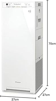 Amazon.co.jp: ダイキン 加湿 空気清浄機 MCK55Y-W 25畳 ホワイト