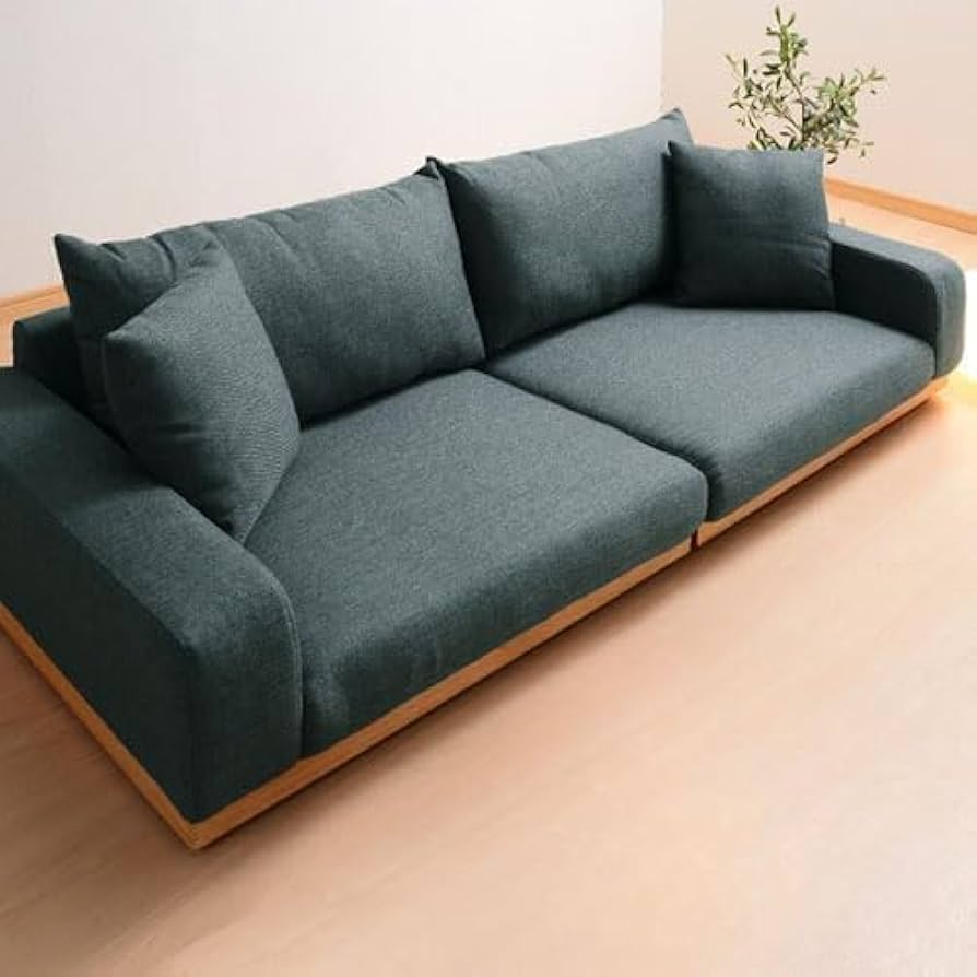 Amazon｜フロアソファ 2人 フロアーソファー 2人掛け ローソファー