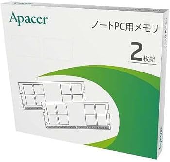 Amazon | APACER ノートPC用メモリ DDR4-3200 PC4-25600 32GB (16GB x