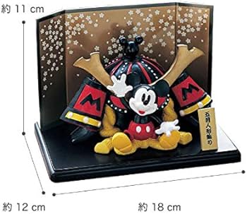 Amazon | [ベルメゾン] ディズニー 五月人形 コンパクト ミッキー