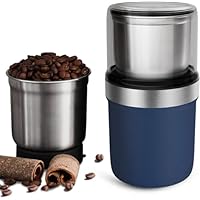 Amazon | BESROY コーヒーミル 電動 カッター コーヒーミル 電動