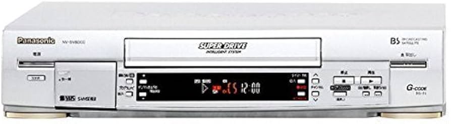 Amazon.co.jp: Panasonic (パナソニック) BSチューナー内蔵S-VHSビデオ