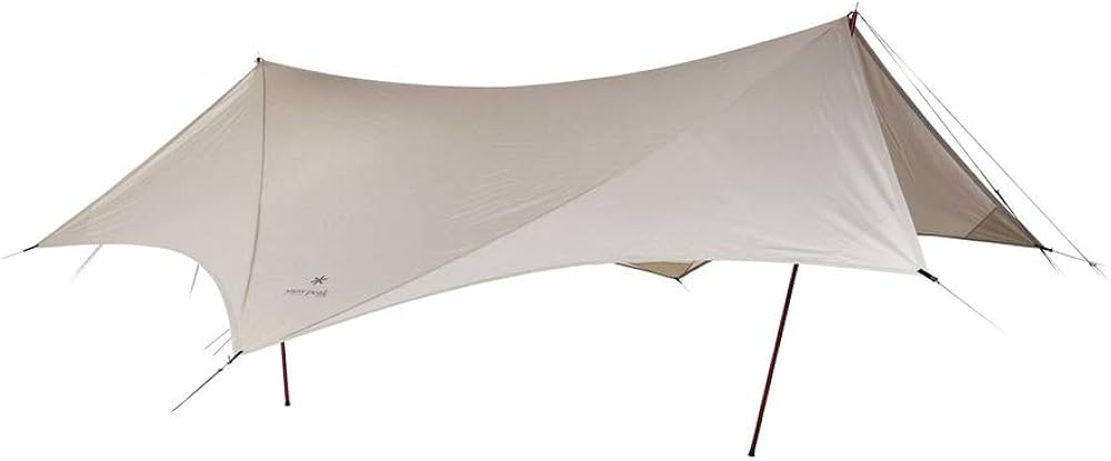 Amazon | HDタープ ヘキサエヴォ Pro.アイボリー [6人用] | Snow Peak