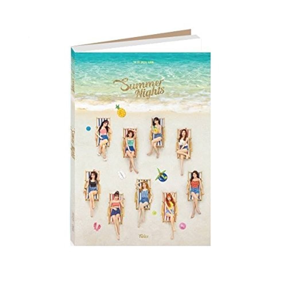 TWICE 2nd Special Album - SUMMER NIGHTS [ B Ver. ] CD + Photobook