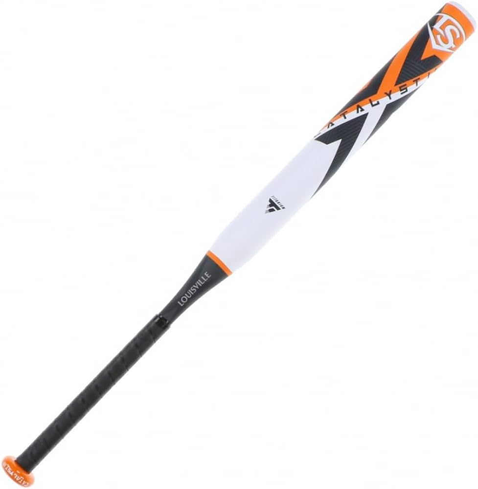 バレルバット 32インチ ホワイト/オレンジ バレルスピンバット