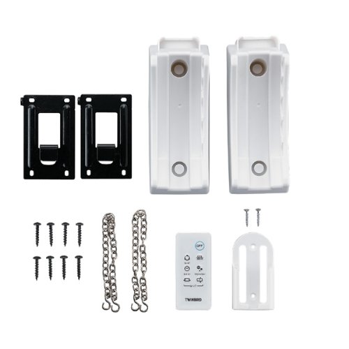 Amazon | TWINBIRD 壁掛けワイドファン ホワイト EF-D988W | TWINBIRD