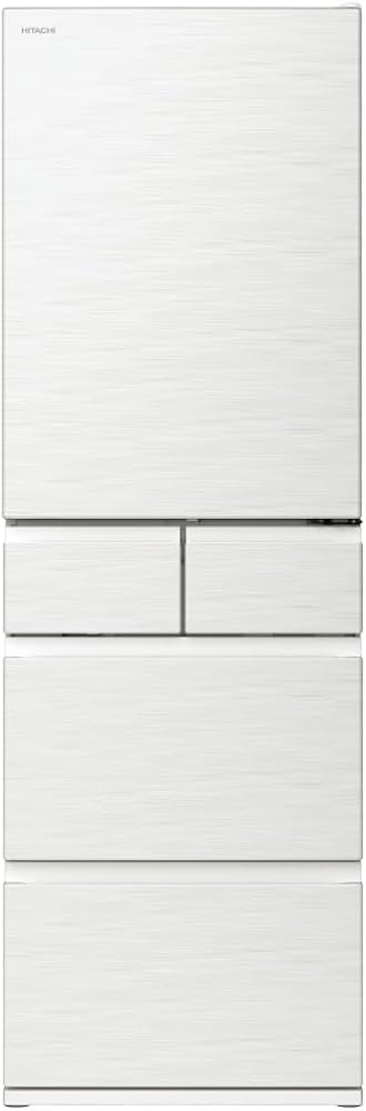 Amazon.co.jp: 日立 冷蔵庫 幅60cm 470L 右開き R-HWS47T W ピュア