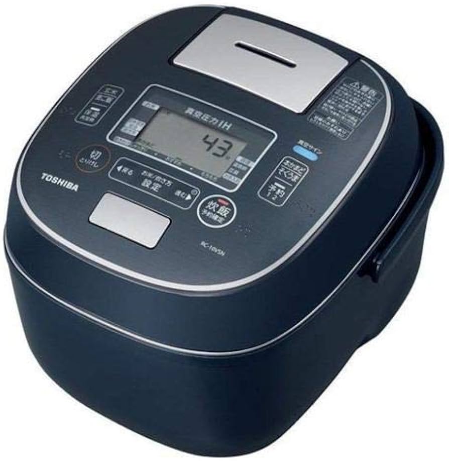 Amazon | 東芝 真空圧力IHジャー炊飯器（5.5合炊き） インディゴブルー