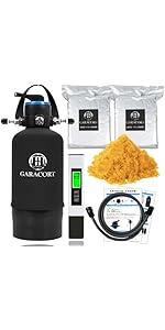 Amazon | ガラコート 純水器 洗車用 11L FRP耐圧タンク TDSメーター