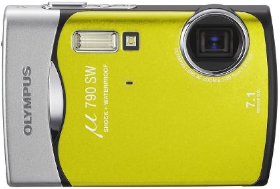 Amazon | OLYMPUS 防水デジタルカメラ μ790SW (ミュー) リーフグリーン