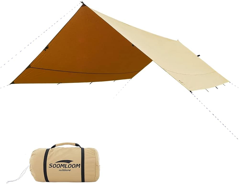 Amazon | SoomloomレクタタープAdranus 3.0mX3.85m焚き火可 ポリ