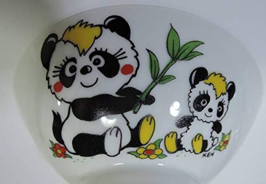 内藤ルネの陶器2点セット 黒猫 パンダ 【公式通販】