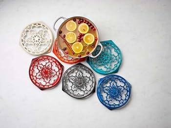 Amazon | ル・クルーゼ(Le Creuset) ラウンド・トリベット 鍋敷き 22cm