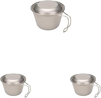 Amazon | スノーピーク(snow peak) 深型チタンシェラカップ 蓋付き E