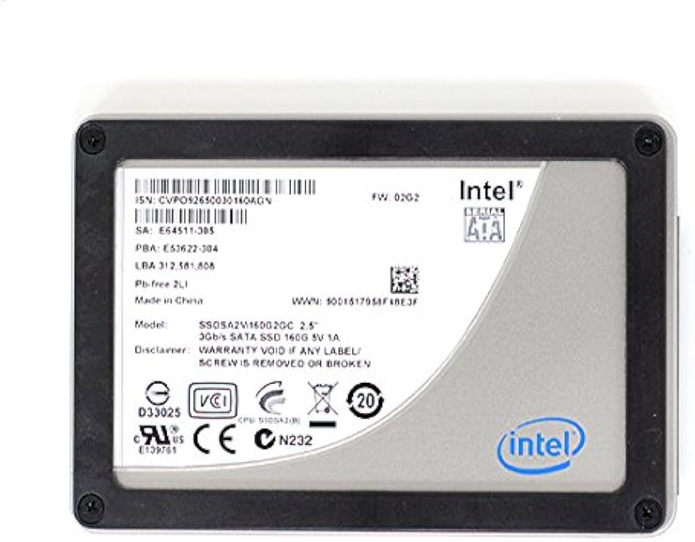 Amazon | インテル Boxed Intel SSD 160GB SATA 2.5inch MLC Retail