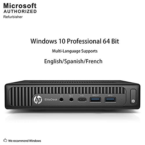 Amazon.com: HP EliteDesk 800 G2 Mini Business Desktop PC, Intel