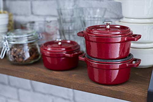 徹底検証】staub ストウブ ピコ ココット ラウンド チェリー 18cmの