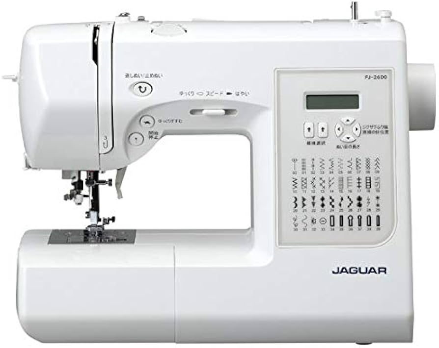 Amazon.co.jp: ジャガー コンピューターミシン FJ-2600 : ホーム＆キッチン