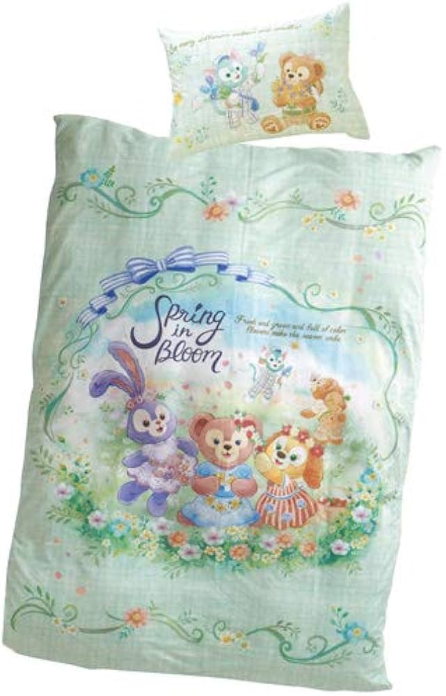 Amazon｜ダッフィー＆フレンズ 掛けふとんカバー＆ピローケース 【東京