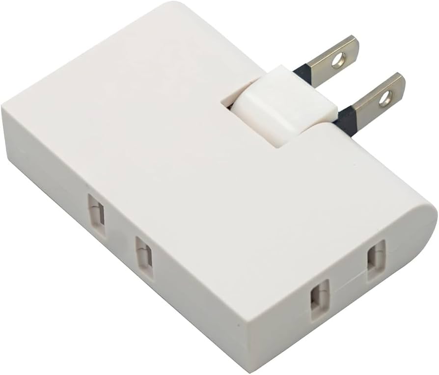 Amazon.co.jp: 3個口 コーナータップ 平トリプルタップ 電源タップ