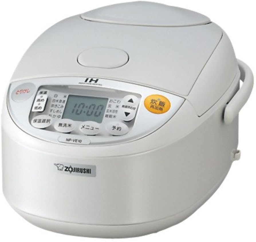 Amazon | ZOJIRUSHI IH炊飯ジャー 極め炊き 5.5合 NP-VE10-SA シルバー