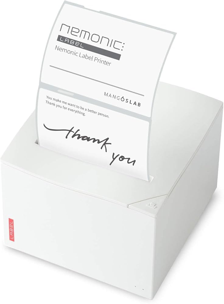 Amazon.co.jp: Nemonic Label ネモニクラベル - ラベルプリンター&付箋
