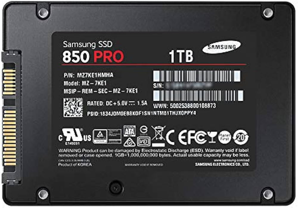 Amazon | Samsung 1TB 850 PRO | サムスン(SAMSUNG) | 内蔵SSD 通販