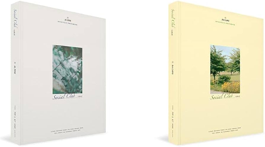 Seventeen Social Club: Carat Photobook + Extra Photocards Set (DA