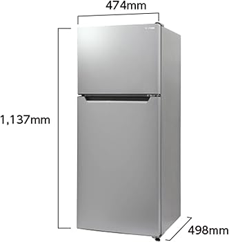 Amazon | [A-Stage] 冷蔵庫 112L 2ドア 直冷式 幅47cm 冷蔵室87L/冷凍