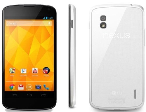 Amazon | Google Nexus 4 8GB (LG E960) ホワイト SIMフリー 並行輸入
