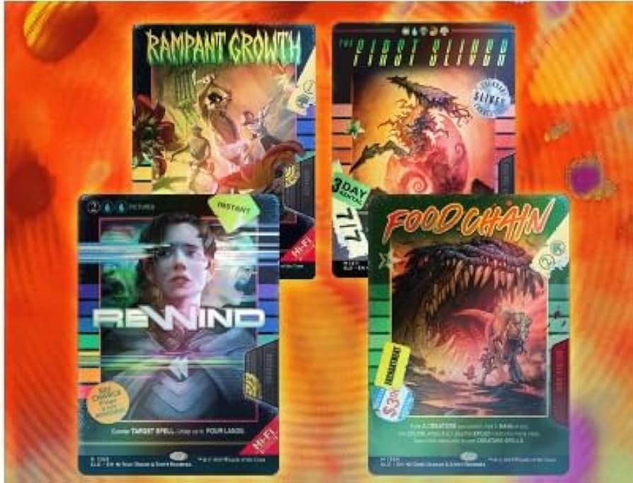 Amazon.com: Magic: The Gathering Secret Lair: Now on VHS! Foil